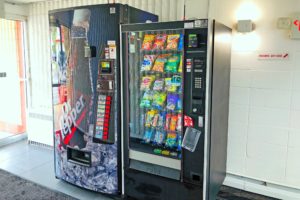 Snacks and drinks vending machines
