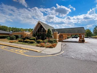 Hotel Exterior showing Front Entrance