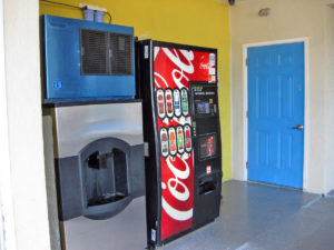 Ice Machine, Soda Vending Machine