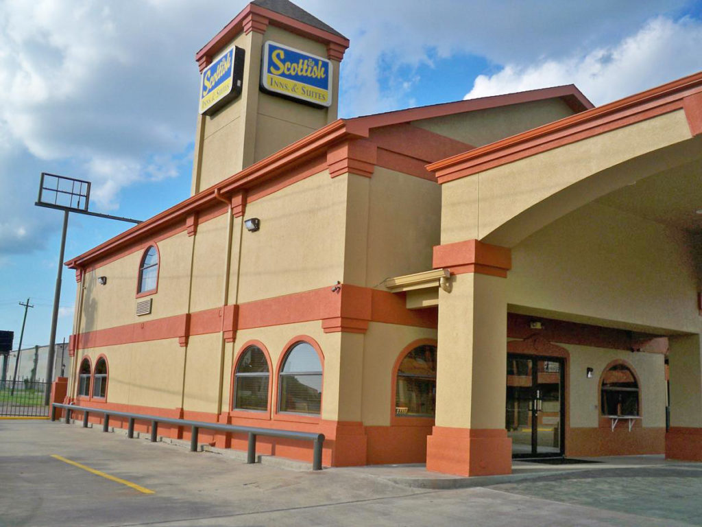 Hotel Entrance with canopy