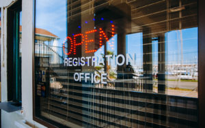 Guest registration office